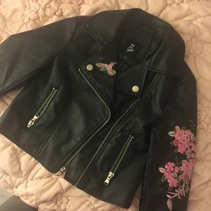 Girls moto jacket
